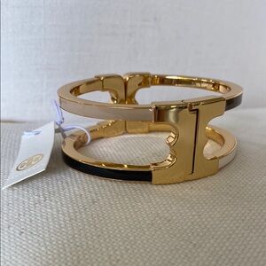 NWT Tory Burch Gemini Link Multi Enameled Bracelet